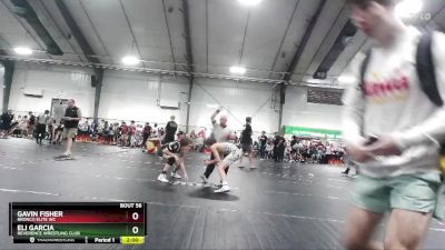 106 lbs Cons. Semi - Gavin Fisher, Bronco Elite WC vs Eli Garcia, Reverence Wrestling Club