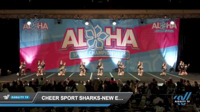 Cheer Sport Sharks-New England - Mini Magnificent Sharks [2023 L1 Mini - Medium Day 1] 2023 Aloha Worcester Showdown