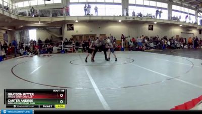 40 lbs Cons. Round 2 - Grayson Ritter, Apache Wrestling Club vs Carter Andres, Highland Wrestling Club