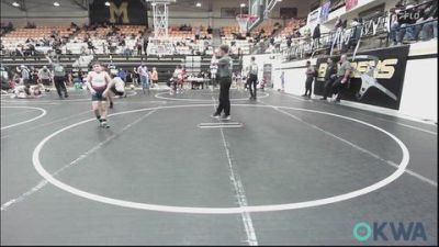 67-70 lbs Rr Rnd 3 - Jaxxe Madrid, Chickasha Youth Wrestling vs Garrett Doyle, Cowboy Wrestling Club