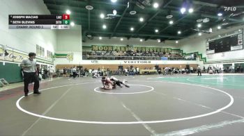 175 lbs Champ. Round 2 - Seth Blevins, South Torrance vs Joseph Macias, Lakewood