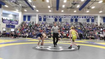 150 lbs Cons. Round 3 - Dom Urbanik, Columbian vs Hunter Hoffman, Taylor