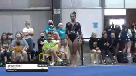 Jehaan Poonja - Floor, Olympica USA - 2021 Region 1 Women's Championships
