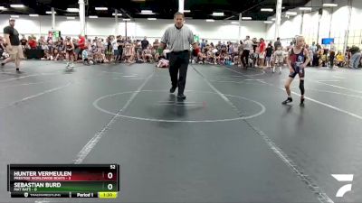 52 lbs Round 1 (8 Team) - Hunter Vermeulen, Prestige Worldwide Boats vs Sebastian Burd, Mat Rats