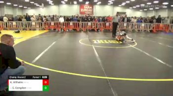 67 lbs Champ. Round 2 - Chase Congdon, NOVA WC vs Kieran Wilhelm, Smith Mountain Lake WC