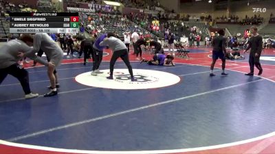 5A 100 lbs Quarterfinal - Emele Siegfried, Sylvan Hills vs Aubrey Reynolds, Searcy