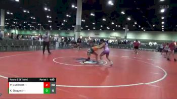 105 lbs Round 6 (8 Team) - Phoebe Gutierrez, Sunbear Wrestling vs Kacey Daggett, Hawkstyle MX Elite