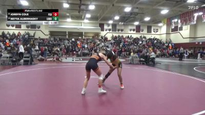 110 lbs Round 1 - Jordyn Cole, Prairie, Cedar Rapids vs Neyva Alberhasky, Louisa-Muscatine