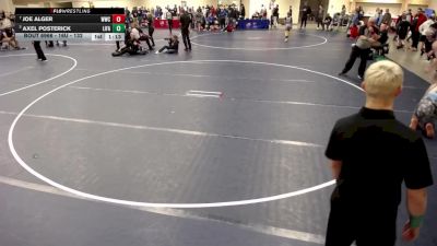 16U - 132 lbs 5th Place Match - Joe Alger, Waconia Wrestling Club vs Axel Posterick, Little Falls