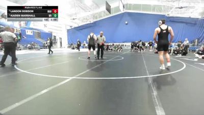 215 lbs Semifinal - Kaiden Marshall, Washburn Rural vs Landon Dobson, Manhattan