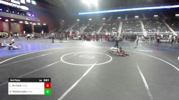 74 lbs 3rd Place - Lawson Arrieta, Pomona Elite vs Omar Maldonado, Nebraska Elite WC