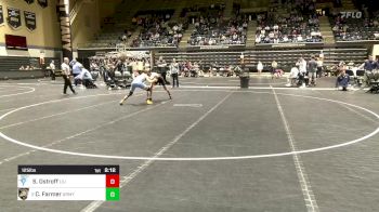 125 lbs Round Of 16 - Sawyer Ostroff, LIU vs Charlie Farmer, Army