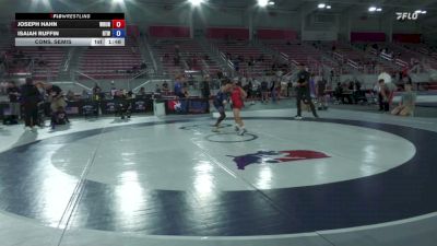 106 lbs Cons. Semis - Joseph Hahn, Wrestling University vs Isaiah Ruffin, Ruffin Trained Wrestling