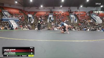 130 lbs Champ. Round 1 - Jace Morgan, Wrestling University vs Jacob Woehr, 3F Wrestling