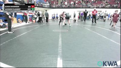 140 lbs Quarterfinal - Jaxon Doonkeen, Moore vs Jackson Flaggert, CCYO