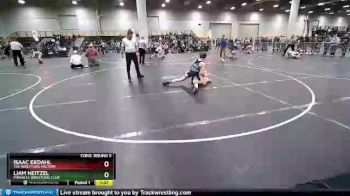 100 lbs Cons. Round 5 - Liam Neitzel, Pinnacle Wrestling Club vs Isaac Ekdahl, The Wrestling Factory