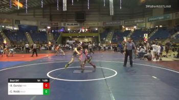 Prelims - Brooklyn Garcia, Pirates Youth Wrestling vs Chance Robb, Golden Eagles WC