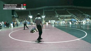 1-5A 132 Quarterfinal - Alice-anne Morse, Dadeville High School vs Sparrow Sgarlata, Tallassee