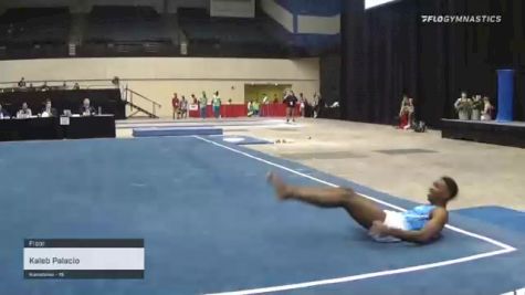 Kaleb Palacio - Floor - 2021 USA Gymnastics Development Program National Championships