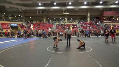 70 lbs Cons. Round 2 - Kale Schuster, Ogden`s Outlaws Wrestling Club vs Aidan Aouad, Brawlers