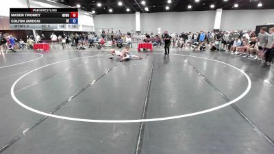 215 lbs Masen Twomey, Team Wyoming White vs Colton Jarecki, Team Nebraska
