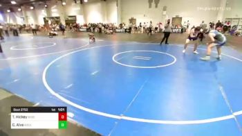 220 lbs Quarterfinal - Travis Hickey, Bobcat Wrestling vs Cole Alva, Rocklin Ruckus