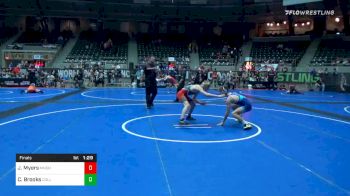 115 lbs Final - Jacob Myers, Mile High WC vs Cole Brooks, Collinsville Cardinals