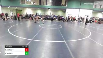 145 lbs Round Of 128 - Fin Nadeau, MT vs Francisco Ayala, WA