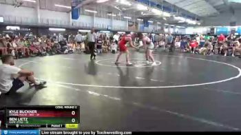 195 lbs 2nd Wrestleback (16 Team) - Ben Lietz, Kame Style vs Kyle Buckner, Strong House - Red