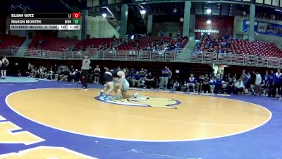 285 lbs Placement Matches (16 Team) - Elijah Gutz, Lincoln East vs Mason Mostek, Bennington