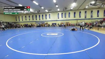 165 lbs Cons. Round 1 - Matthew Gray, Pacific (or) vs Diego Snell-Martinez, Msoe