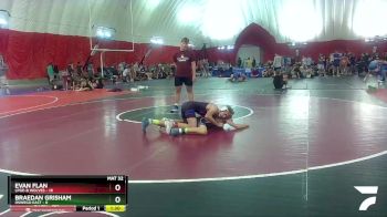 126 lbs Round 1 (16 Team) - Evan Flan, LPGE-B Wolves vs Braedan Grisham, Oswego East