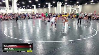 138 lbs Round 2 (10 Team) - Atticus Collins, Viking Wrestling Club vs Vince Bern, Naperville Phoenix