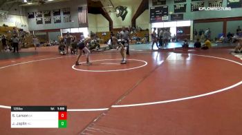126 lbs Semifinal - Seth Larson, Ga vs James Joplin, Nc
