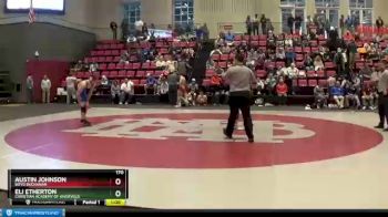 170 lbs Cons. Round 1 - Eli Etherton, Christian Academy Of Knoxville vs Austin Johnson, Boyd Buchanan