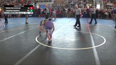 75 lbs Cons. Semi - Braelynn Stetler, Lady Magics vs Addison Murphy, Court House Cobras