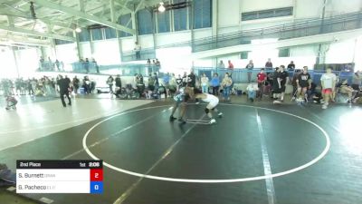 137 kg 2nd Place - Shamar Burnett, Orange Vista HS vs Gabriel Pacheco, El Centro Wolfpack