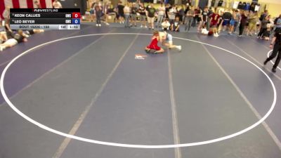 150 lbs Cons. Round 2 - Keon Callies, Guerrilla Wrestling Club vs Leo Beyer, Guerrilla Wrestling Club
