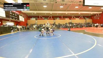 115 lbs Champ. Round 1 - William Burcell, Willits vs Nico Capri, Ukiah
