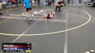 62 lbs 3rd Place Match - Denali Klein, Marathon Wrestling Club vs Kendyl Stallard, Anchorage Freestyle Wrestling Club