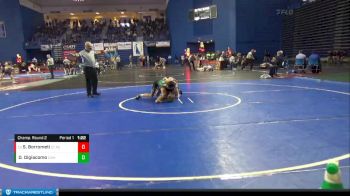 106 lbs Champ. Round 2 - Salvatore Borrometi, St Peter Prepatory vs Dom Digiacomo, Camden Catholic