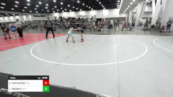 78 lbs Rr Rnd 2 - Jaser Hernandez, DUB Wrestling vs Luis Madera, Southwest Stallions WC