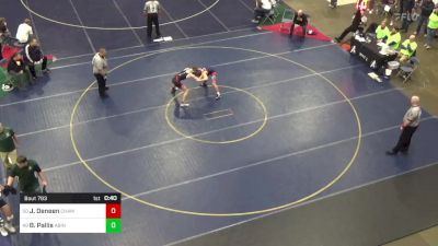 132 lbs Consi Of 32 #2 - Justin Deneen, Chambersburg vs Braghan Pallis, Abington Heights