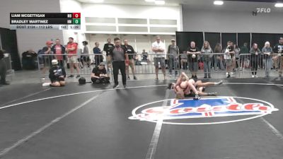 113 lbs Consi Of 64 #1 - Liam McGettigan, MD vs Bradley Martinez, NM