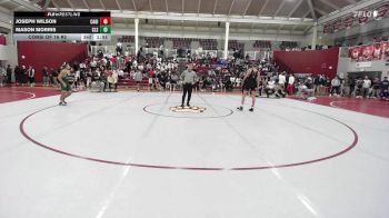 113 lbs Consi Of 16 #2 - Manuel Sanchez, St. John's School vs James Sanders, St. John Neumann Catholic