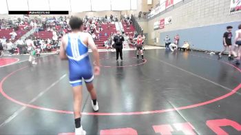 110 lbs Quarterfinal - Gage Garcia, Cougar Wrestling Club vs Adrian Palomo, Anderson Performance Institute