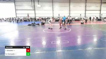 182 lbs Consi Of 16 #1 - Tomas Brooker, NC vs Nick Giompalo, WV