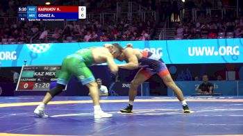 70 kg 1/4 Final - Nurkozha Kaipanov, Kazakhstan vs Austin Klee Gomez, Mexico