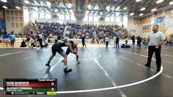 126 lbs Champ. Round 2 - Gustavo Ferreira, Viera High/ VHWC vs Mark Bonfante, Wellington High School