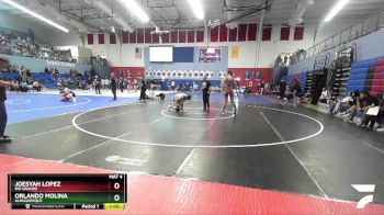189 lbs Cons. Round 3 - Joesyah Lopez, Rio Grande vs Orlando Molina, Albuquerque